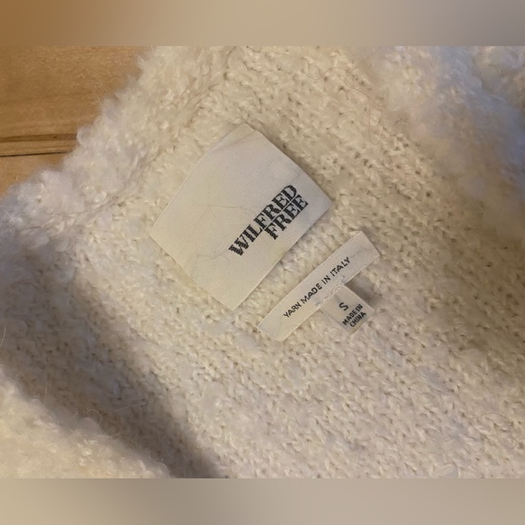 •SOLD• Aritzia Wilfred Free Acrylic Mohair Open Cardigan - Picture 6 of 10